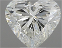 Natural Diamond 0.41 Carats, Heart with  Cut, I Color, VS1 Clarity and Certified by IGI