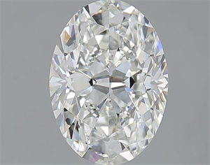 Picture of Natural Diamond 1.20 Carats, Oval with  Cut, H Color, VS1 Clarity and Certified by GIA