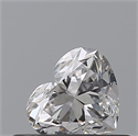 Natural Diamond 0.40 Carats, Heart with  Cut, D Color, VS1 Clarity and Certified by GIA