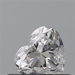 Picture of Natural Diamond 0.40 Carats, Heart with  Cut, D Color, VS1 Clarity and Certified by GIA