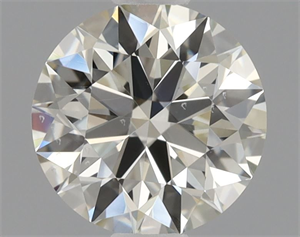 Picture of Natural Diamond 0.83 Carats, Round with Excellent Cut, L Color, SI1 Clarity and Certified by GIA