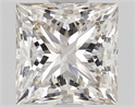 Natural Diamond 1.10 Carats, Princess with  Cut, K Color, VVS2 Clarity and Certified by GIA