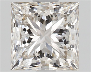 Picture of Natural Diamond 1.10 Carats, Princess with  Cut, K Color, VVS2 Clarity and Certified by GIA