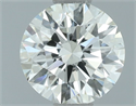 Natural Diamond 0.70 Carats, Round with Excellent Cut, I Color, VS1 Clarity and Certified by IGI