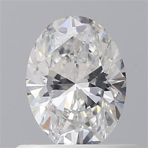 Picture of Natural Diamond 0.50 Carats, Oval with  Cut, E Color, SI1 Clarity and Certified by GIA