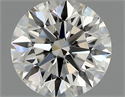 Natural Diamond 0.71 Carats, Round with Excellent Cut, H Color, SI2 Clarity and Certified by GIA