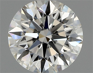 Picture of Natural Diamond 0.71 Carats, Round with Excellent Cut, H Color, SI2 Clarity and Certified by GIA