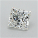 Natural Diamond 0.78 Carats, Princess with  Cut, G Color, I1 Clarity and Certified by GIA