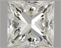 Natural Diamond 1.01 Carats, Princess with  Cut, J Color, SI1 Clarity and Certified by GIA