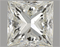 Natural Diamond 1.01 Carats, Princess with  Cut, J Color, SI1 Clarity and Certified by GIA