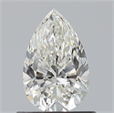 Natural Diamond 0.70 Carats, Pear with  Cut, I Color, VS1 Clarity and Certified by GIA