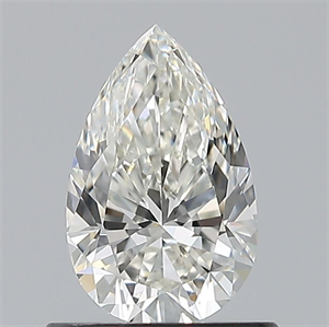 Picture of Natural Diamond 0.70 Carats, Pear with  Cut, I Color, VS1 Clarity and Certified by GIA