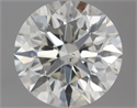 Natural Diamond 0.92 Carats, Round with Excellent Cut, J Color, VS2 Clarity and Certified by GIA