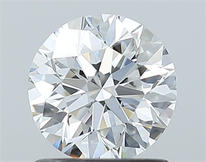Picture of Natural Diamond 1.00 Carats, Round with Excellent Cut, E Color, SI1 Clarity and Certified by GIA