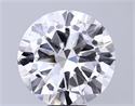 Lab Grown Diamond 10.09 Carats, Round with Very Good Cut, F Color, VS2 Clarity and Certified by IGI