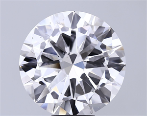 Picture of Lab Grown Diamond 10.09 Carats, Round with Very Good Cut, F Color, VS2 Clarity and Certified by IGI
