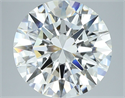 Diamante Natural 3.01 quilates, Redondo , Color F, claridad VVS2 y certificado GIA