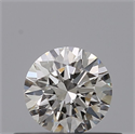 Diamante Natural 0.40 quilates, Redondo , Color F, claridad VVS1 y certificado GIA