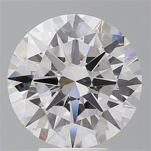 Picture of Lab Grown Diamond 5.55 Carats, Round with Excellent Cut, E Color, VS1 Clarity and Certified by IGI
