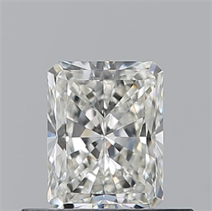 Picture of Natural Diamond 0.50 Carats, Radiant with  Cut, I Color, VVS1 Clarity and Certified by GIA
