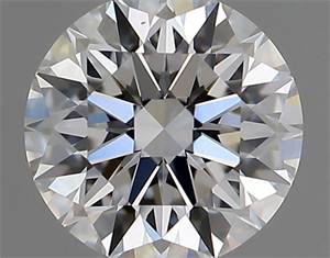 Foto Diamante Natural 0.50 quilates, Redondo , Color D, claridad VS2 y certificado GIA de