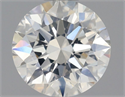 Natural Diamond 0.64 Carats, Round with Excellent Cut, I Color, SI1 Clarity and Certified by GIA