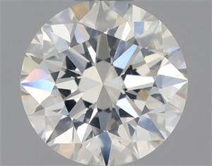 Picture of Natural Diamond 0.64 Carats, Round with Excellent Cut, I Color, SI1 Clarity and Certified by GIA