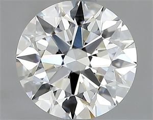 Picture of Natural Diamond 0.90 Carats, Round with Excellent Cut, H Color, VVS1 Clarity and Certified by GIA