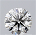 Diamante Natural 0.90 quilates, Redondo , Color I, claridad VVS2 y certificado GIA