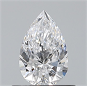 Diamante Natural 0.50 quilates, De pera , Color D, claridad VS1 y certificado GIA