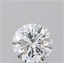 Diamante Natural 0.62 quilates, Redondo , Color E, claridad VVS1 y certificado GIA
