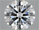 Del inventario de diamantes de laboratorio, 3.00 quilates, Redondo , Color F, claridad VVS2 y certificado IGI