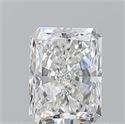 Diamante Natural 1.01 quilates, Radiante , Color F, claridad VS2 y certificado GIA