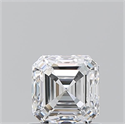 Diamante Natural 1.01 quilates, Asscher , Color F, claridad VVS2 y certificado GIA
