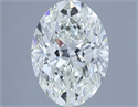 Diamante Natural 4.06 quilates, Ovalado , Color J, claridad VVS2 y certificado GIA