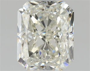 Picture of Natural Diamond 1.01 Carats, Radiant with  Cut, K Color, SI1 Clarity and Certified by GIA