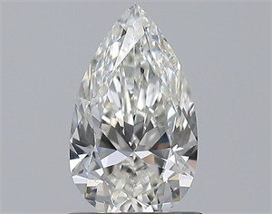 Picture of Natural Diamond 0.75 Carats, Pear with  Cut, I Color, VS2 Clarity and Certified by GIA