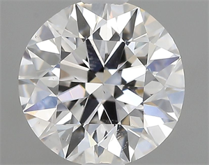 Foto Diamante Natural 0.80 quilates, Redondo , Color F, claridad SI1 y certificado GIA de