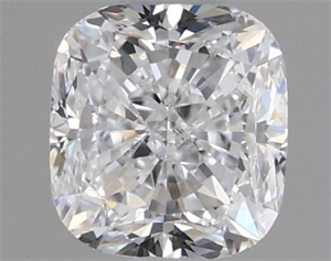 Picture of Natural Diamond 0.55 Carats, Cushion with  Cut, D Color, SI1 Clarity and Certified by GIA