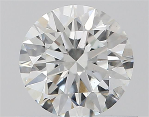 Picture of Natural Diamond 0.57 Carats, Round with Excellent Cut, E Color, SI1 Clarity and Certified by GIA