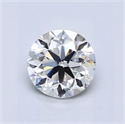 Natural Diamond 0.80 Carats, Round with Very Good Cut, H Color, IF Clarity and Certified by GIA