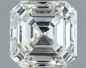 Picture of Natural Diamond 1.00 Carats, Asscher with  Cut, J Color, VS1 Clarity and Certified by IGI