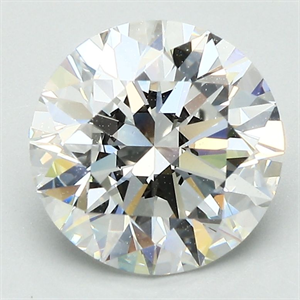 Picture of Natural Diamond 3.01 Carats, Round with Excellent Cut, F Color, VS1 Clarity and Certified by GIA