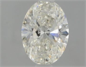 Diamante Natural 0.82 quilates, Ovalado , Color I, claridad I1 y certificado GIA