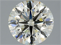 Diamante Natural 1.74 quilates, Redondo , Color L, claridad IF y certificado GIA