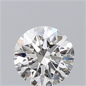 Natural Diamond 0.46 Carats, Round with Excellent Cut, G Color, VVS2 Clarity and Certified by GIA
