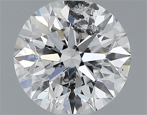 Picture of Natural Diamond 1.00 Carats, Round with Excellent Cut, E Color, I1 Clarity and Certified by IGI
