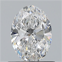 Diamante Natural 0.70 quilates, Ovalado , Color E, claridad VS2 y certificado GIA
