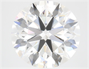 Lab Grown Diamond 5.63 Carats, Round with Ideal Cut, F Color, VS1 Clarity and Certified by IGI