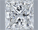 Natural Diamond 2.00 Carats, Princess with  Cut, H Color, SI1 Clarity and Certified by GIA